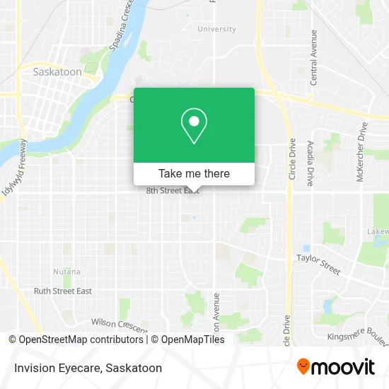 Invision Eyecare map