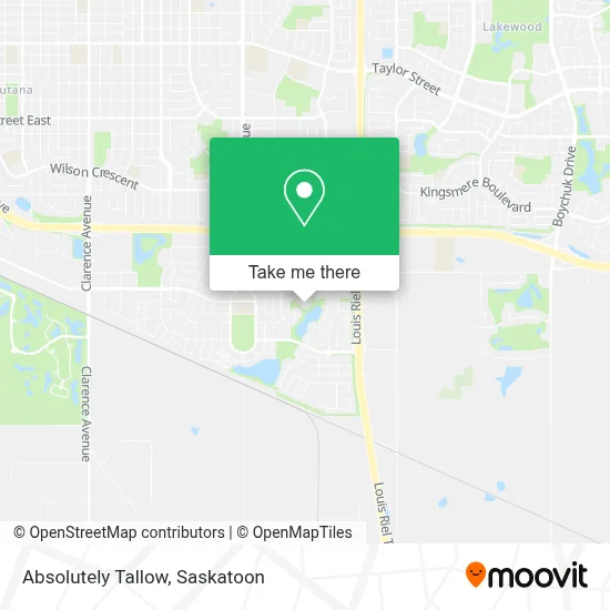 Absolutely Tallow map