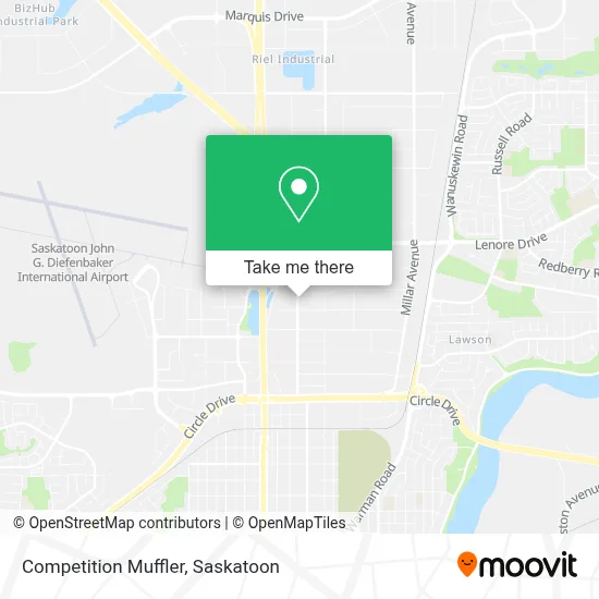 Competition Muffler map