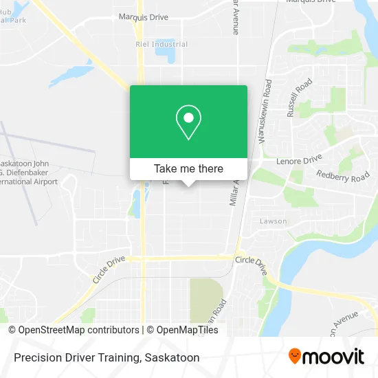 Precision Driver Training map