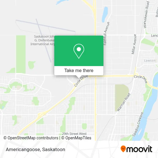 Americangoose map
