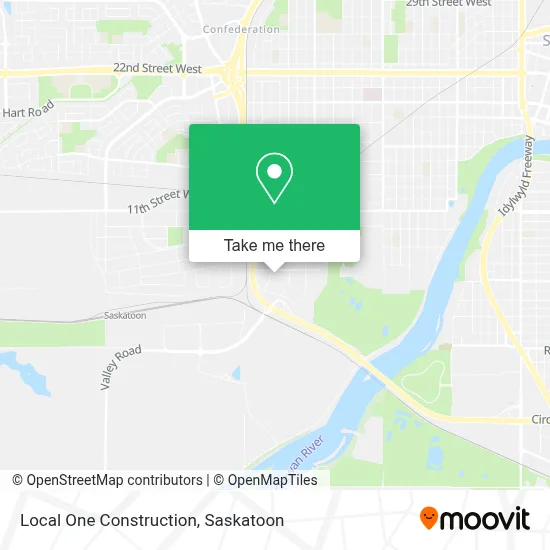 Local One Construction map