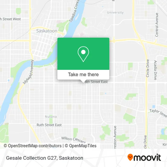 Gesale Collection G27 map