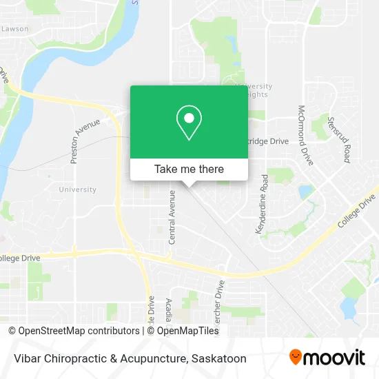 Vibar Chiropractic & Acupuncture map