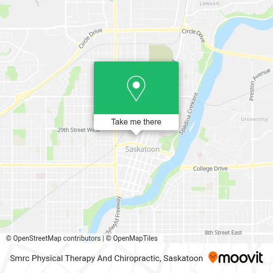 Smrc Physical Therapy And Chiropractic map