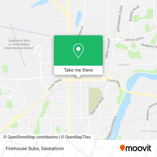 Firehouse Subs map