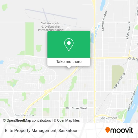 Elite Property Management map