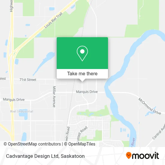 Cadvantage Design Ltd map