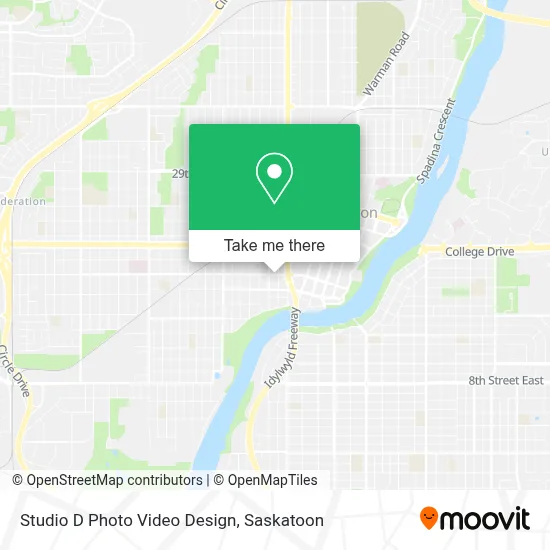 Studio D Photo Video Design map