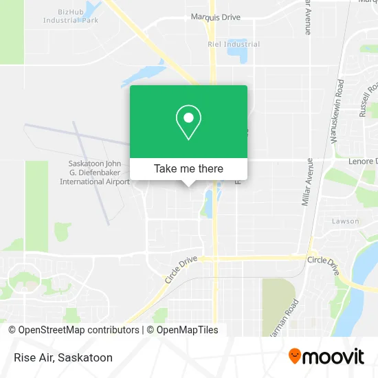 Rise Air map
