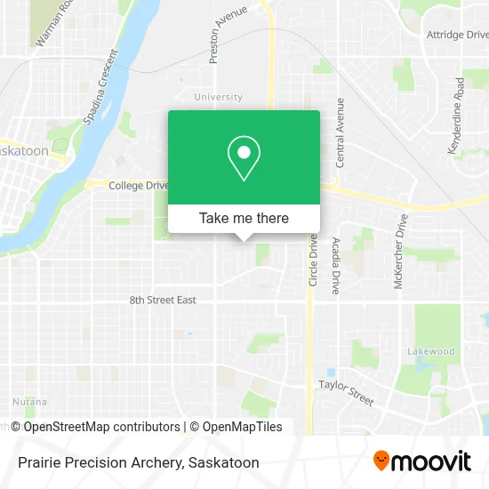 Prairie Precision Archery map