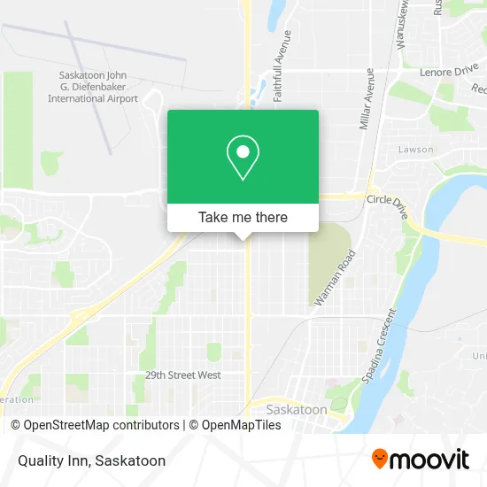 Quality Inn map
