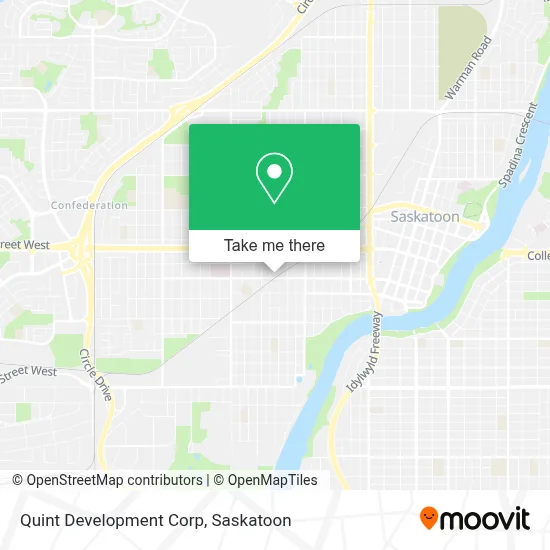 Quint Development Corp map