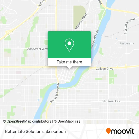 Better Life Solutions map