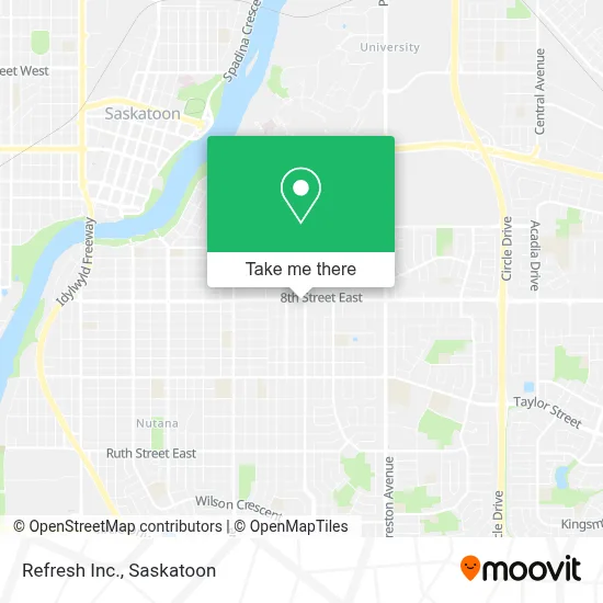 Refresh Inc. map