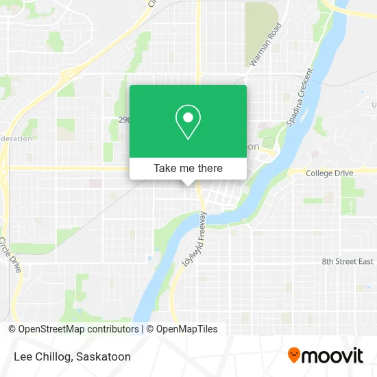 Lee Chillog map
