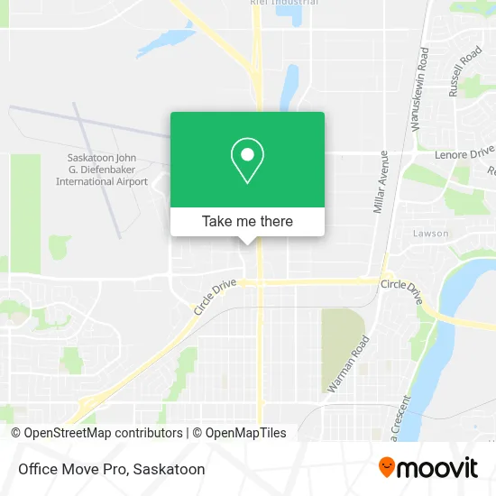 Office Move Pro map
