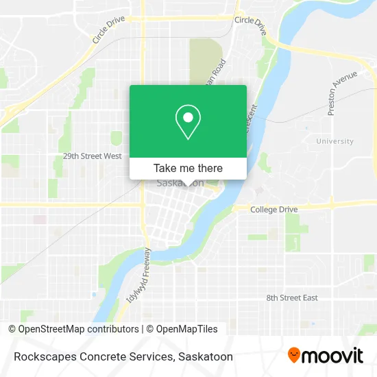 Rockscapes Concrete Services map