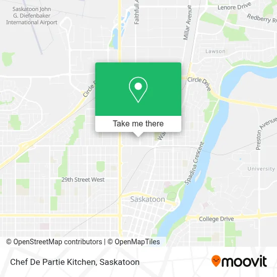 Chef De Partie Kitchen map