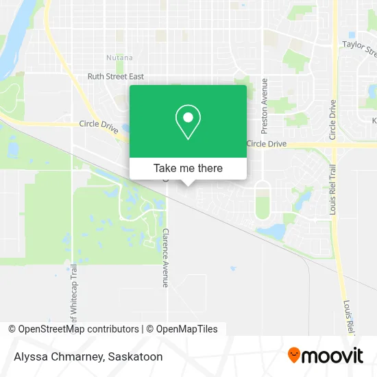 Alyssa Chmarney map