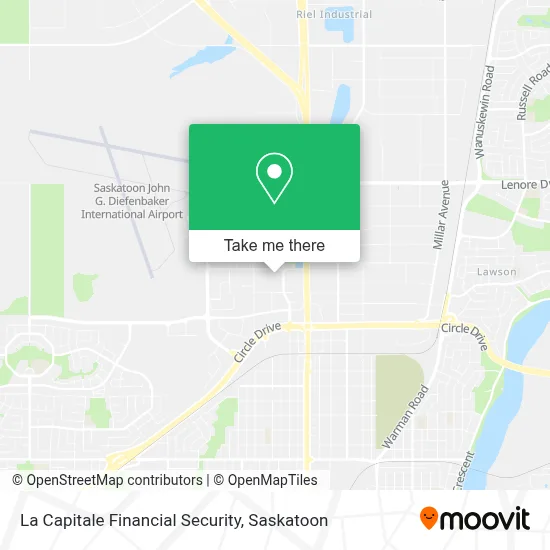 La Capitale Financial Security map