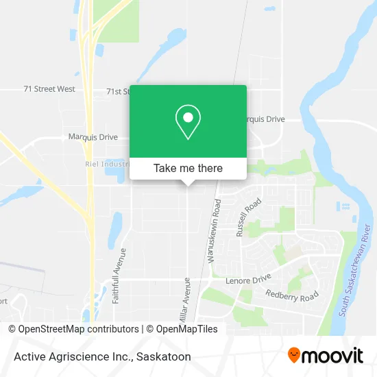 Active Agriscience Inc. map