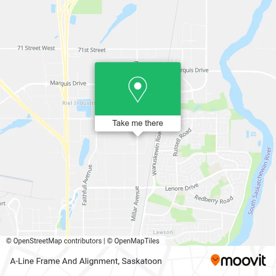 A-Line Frame And Alignment map