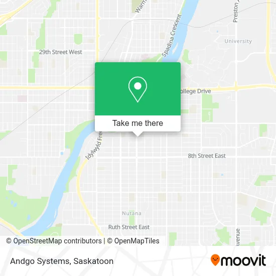 Andgo Systems map