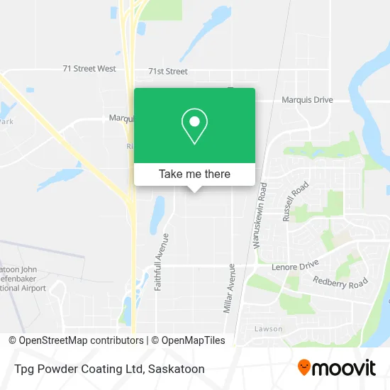Tpg Powder Coating Ltd map