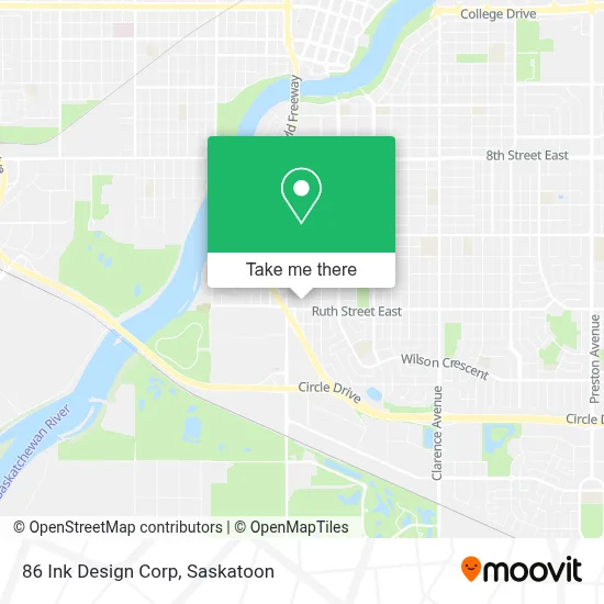 86 Ink Design Corp map