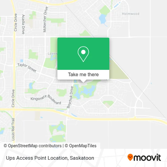 Ups Access Point Location plan