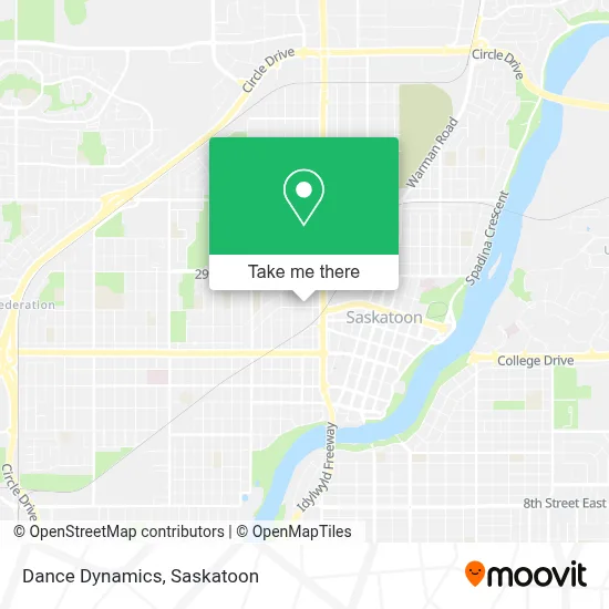 Dance Dynamics map
