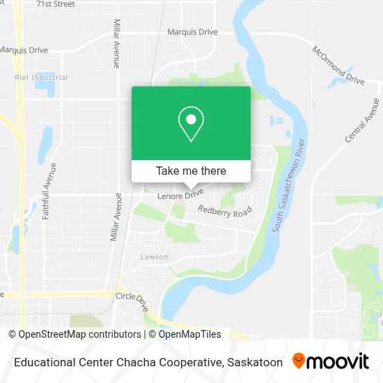 Educational Center Chacha Cooperative map