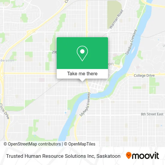 Trusted Human Resource Solutions Inc map