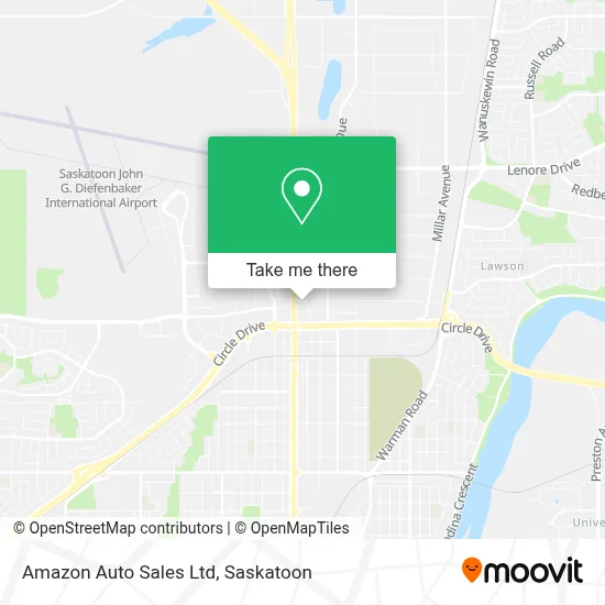 Amazon Auto Sales Ltd map