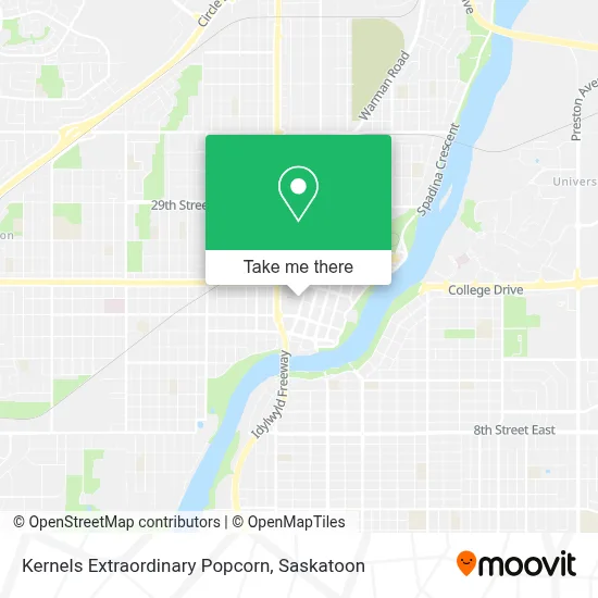 Kernels Extraordinary Popcorn map