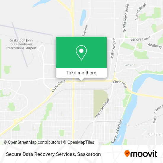 Secure Data Recovery Services map