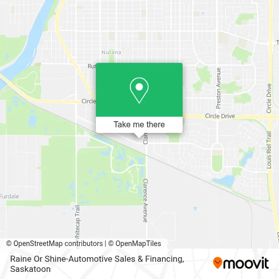 Raine Or Shine-Automotive Sales & Financing map