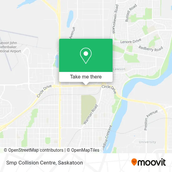 Smp Collision Centre map