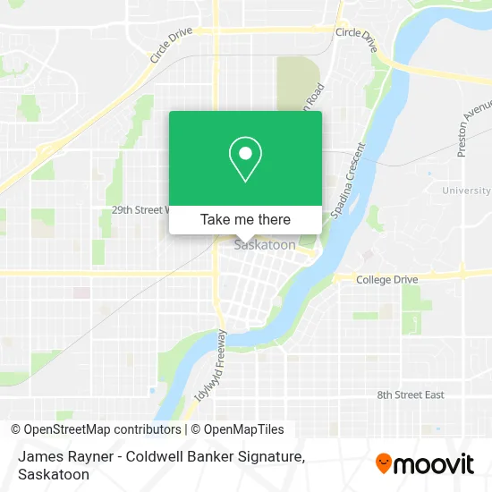 James Rayner - Coldwell Banker Signature map