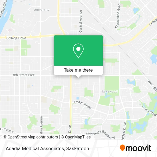 Acadia Medical Associates map