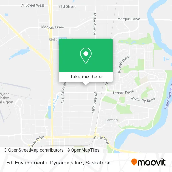 Edi Environmental Dynamics Inc. map