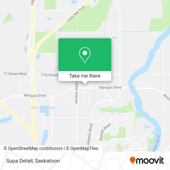 Supa Detail map