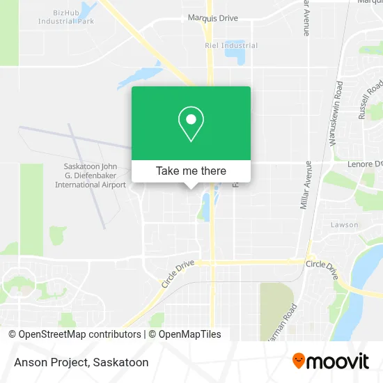 Anson Project map