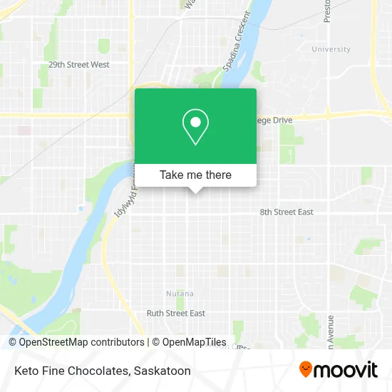 Keto Fine Chocolates map