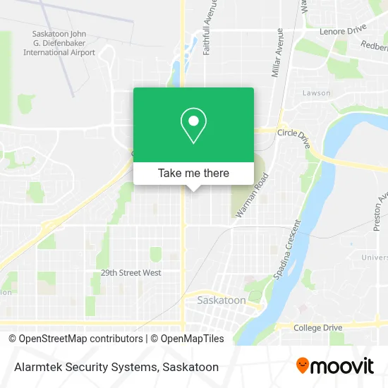 Alarmtek Security Systems map
