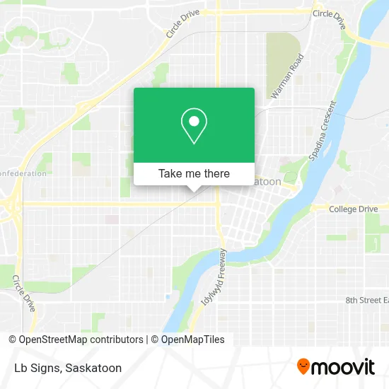 Lb Signs map