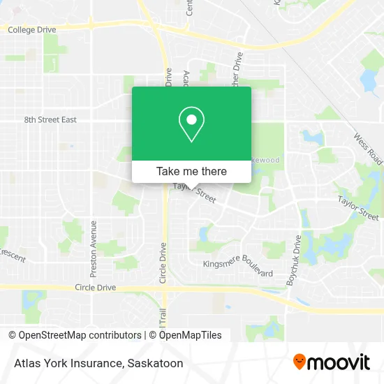 Atlas York Insurance map