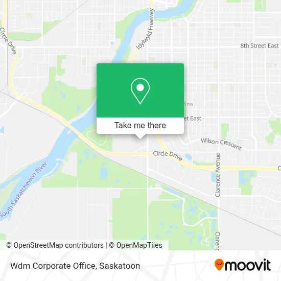 Wdm Corporate Office map