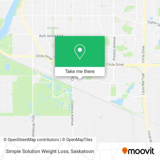 Simple Solution Weight Loss map